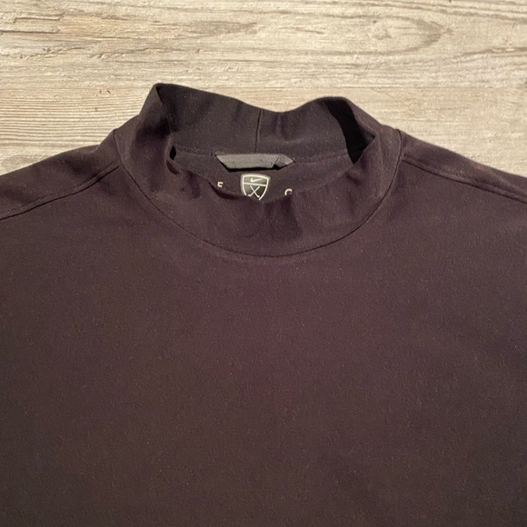Nike Golf UV Dri Fit Mock Neck Shirt Men’s Size Large - Picture 3 of 4